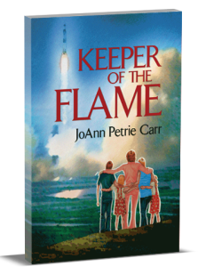 3D Book Cover - Keeper Of The Flame by JoAnn Carr